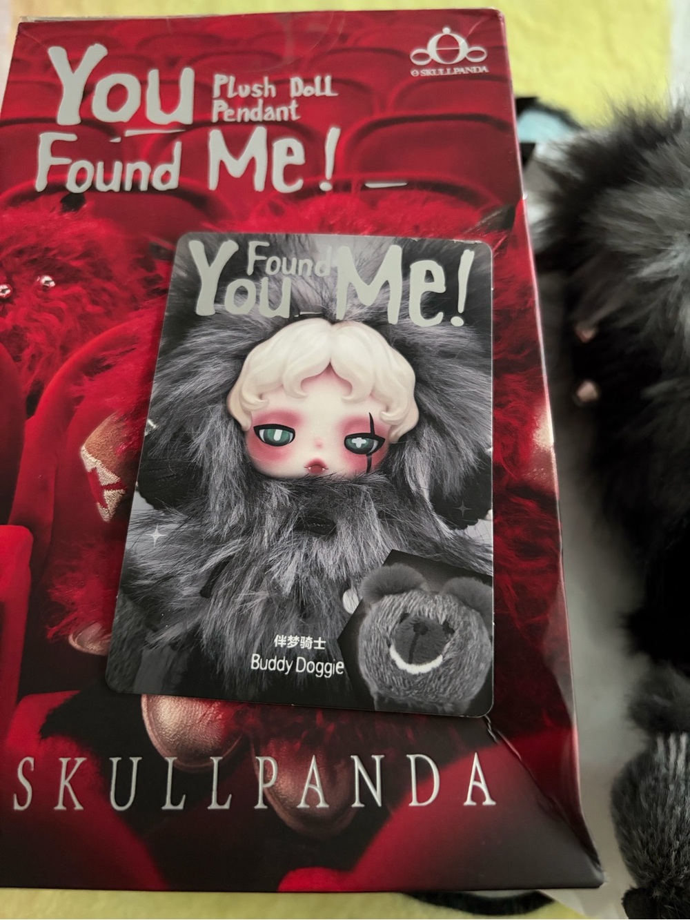 Pop Mart SKULLPANDA You Found You Me! Plush - Buddy Doggie (SECRET) - Picture 3 of 7